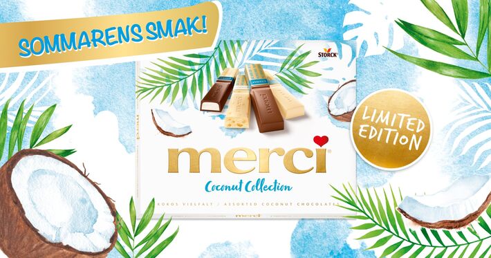 Vårens stora nyhet - merci Coconut- Limited Edition