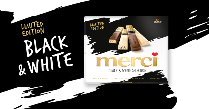 merci Black and White - Favoriten är tillbaka under en begränsad period!