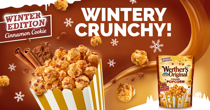 Werther's Original Caramel Popcorn Cinnamon Cookie: Den perfekta smakupplevelsen i vinter!